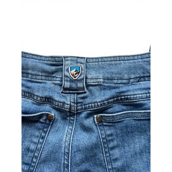 Mens Kuhl Denim Jeans Tapered Fit Size 32x32 Vintage Blue Outdoors Performance - Picture 6 of 9